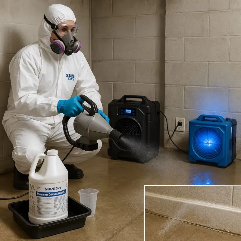 Sanitization and Odor Removal process in Allison Park, PA