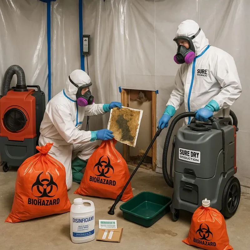 Contaminated Water Handling Protocols process in Allison Park, PA