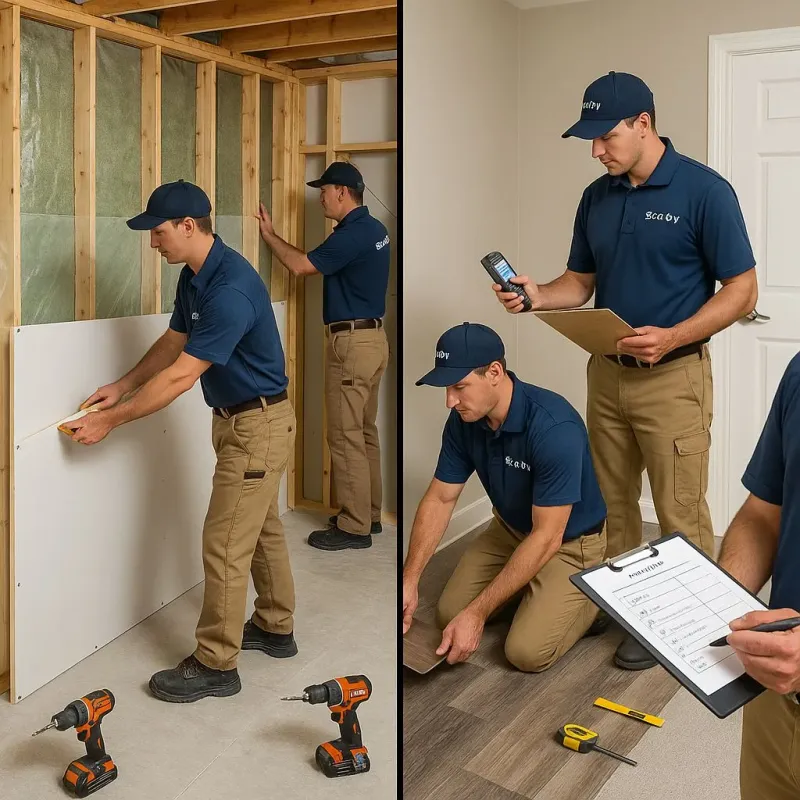 Repairs and Reconstruction process in Allison Park, PA